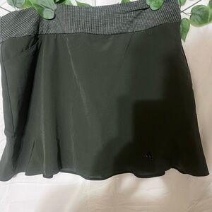 Adidas Women's Dark Green Mini Skirt
